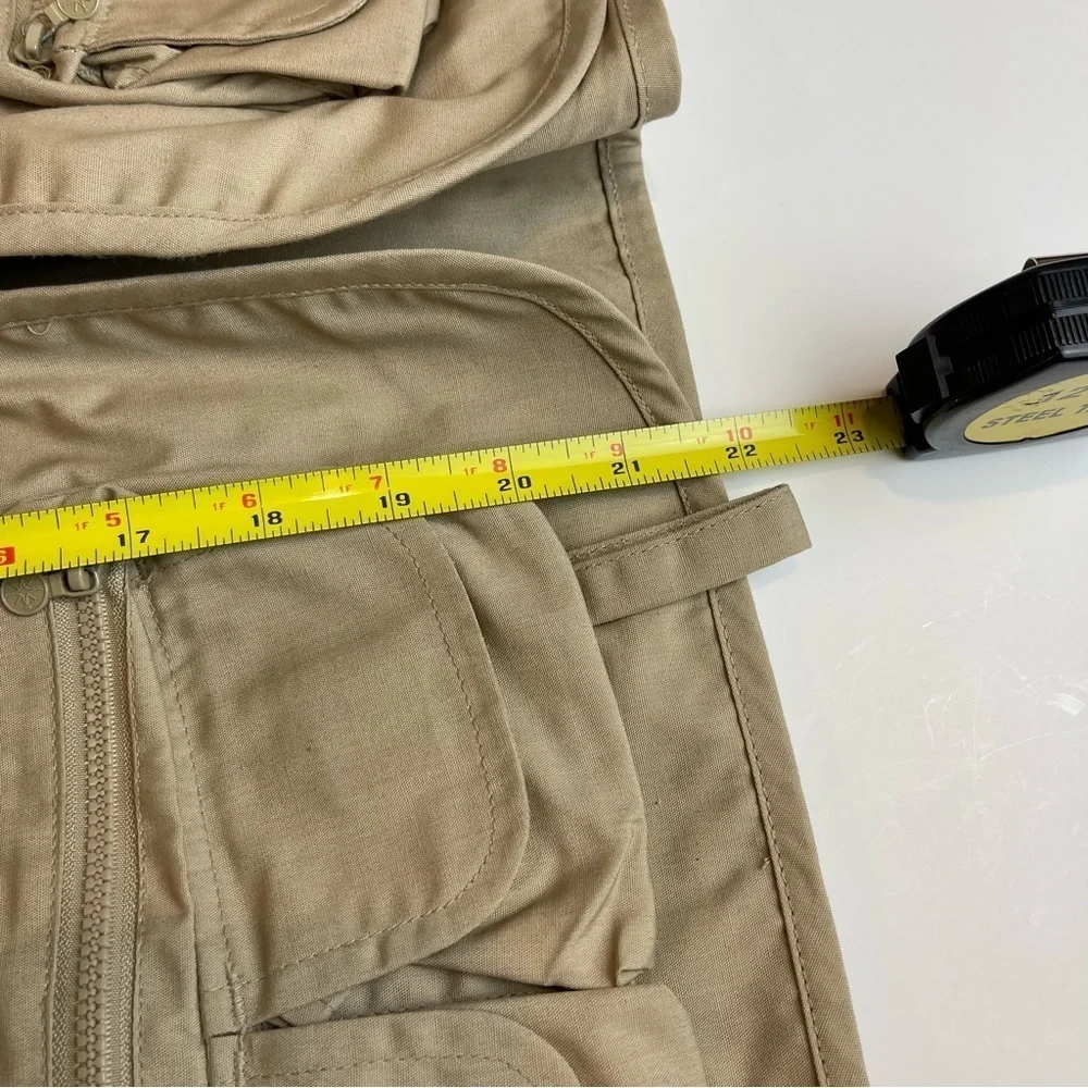 Rio Bravo Outdoor Adventure Clothing Khaki Multi-pocket Vest Fishing Hunting
